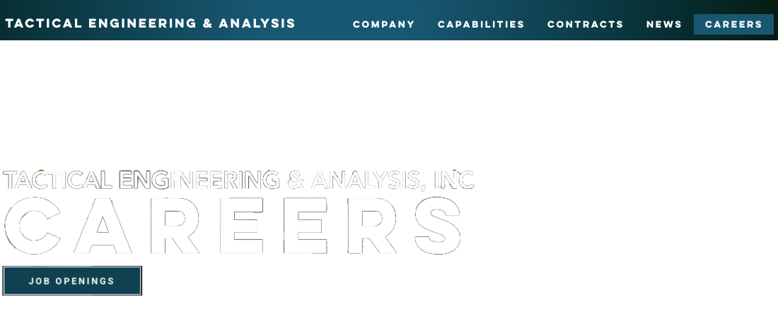 Tactical Engineering & Analysis